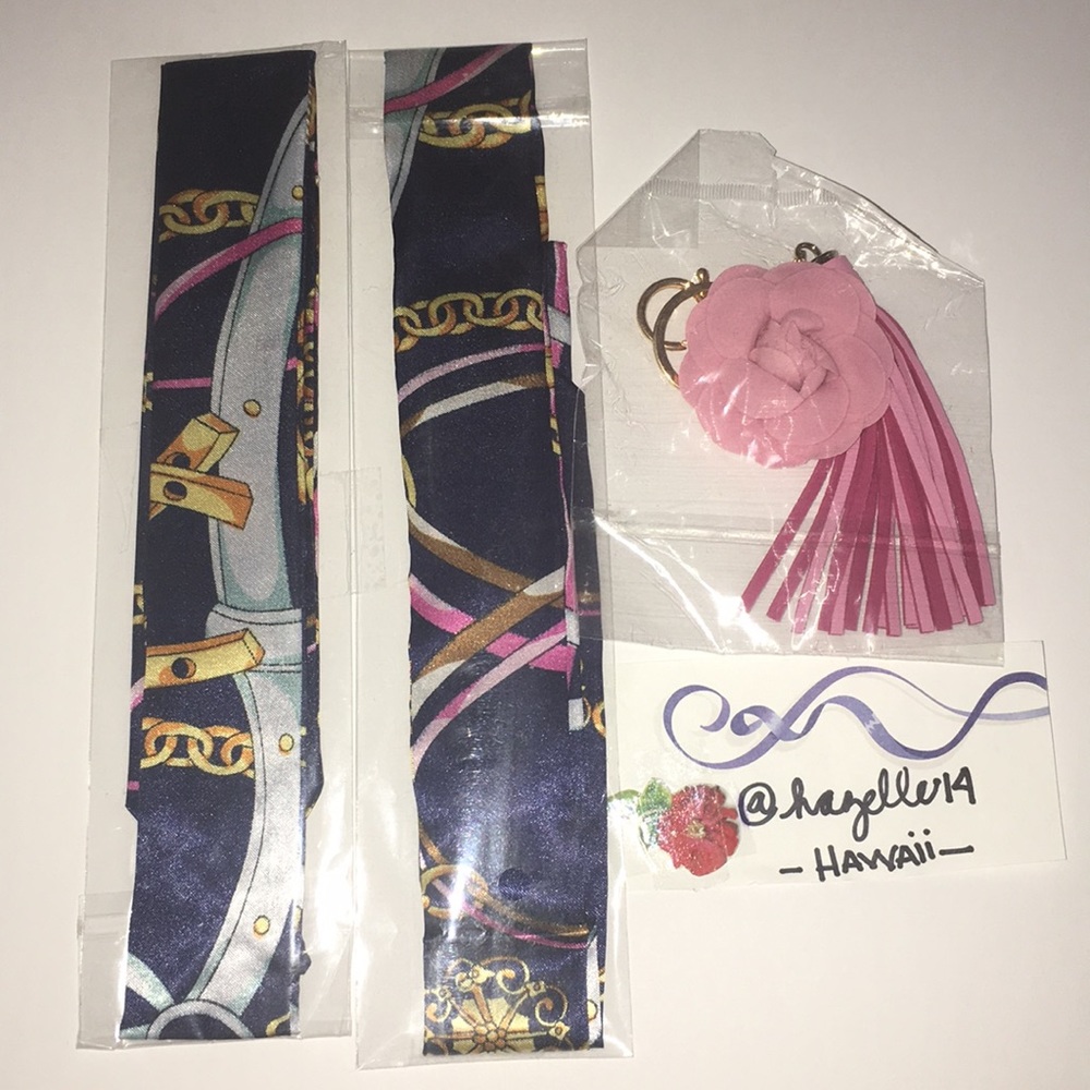 Twilly & Flower Tassel Keychain